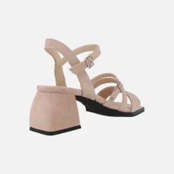 Sandalias de ante de tiras con hebillas Alpe Dolly