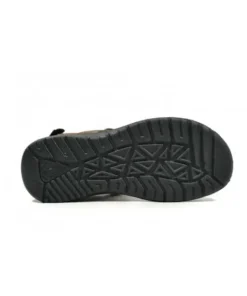 Sandalias de nobuck con cierre de velcro