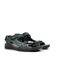 Sandalias de nobuck con cierre de velcro
