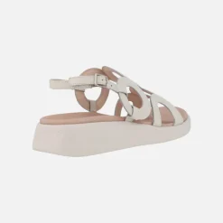 Sandalias de piel Arizona con detalles circulares y planta Memory gel