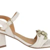 Sandalias de piel Cobán con tacones de 7 cms