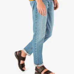 Sandalias de piel con cierre de velcro Rusell