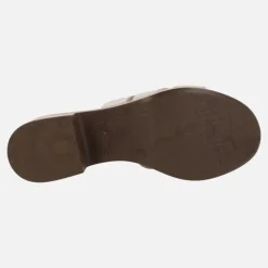 Sandalias de piel con plataforma Santander