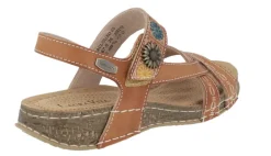 Sandalias de piel estilo étnico Jaclouxo 05 para mujer