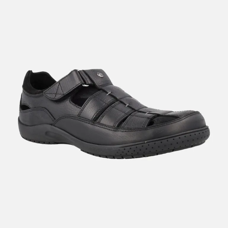 Sandalias de piel para hombre Meridian basics