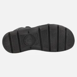 Sandalias de piel para hombre con cierre de velcro Sanders Basics