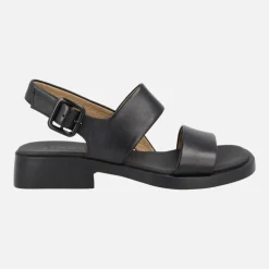 Sandalias de piel para mujer con tacón bajo Dana