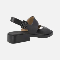 Sandalias de piel para mujer con tacón bajo Dana