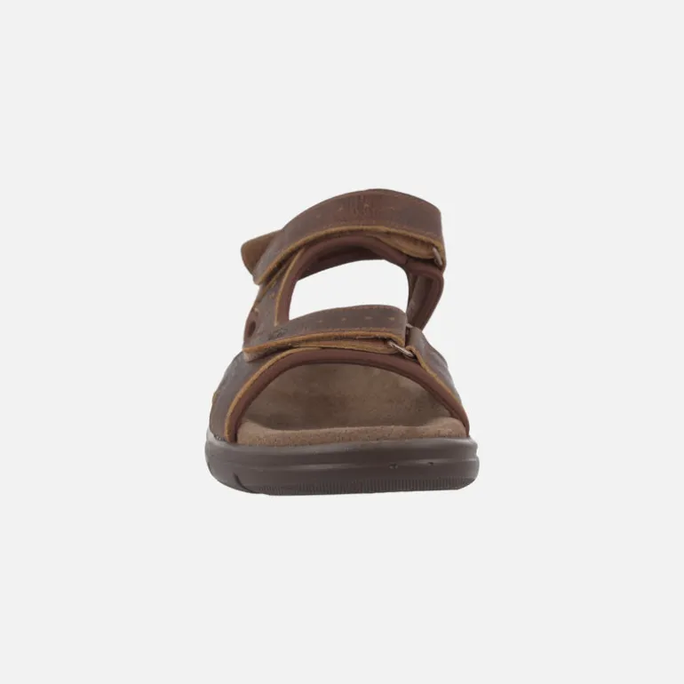 Sandalias de piel Salton con forro de lycra y cierre de velcro