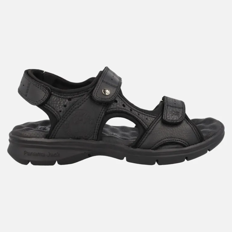 Sandalias de piel Salton con forro de lycra y cierre de velcro