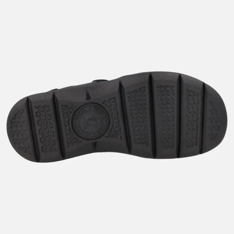 Sandalias de piel Salton con forro de lycra y cierre de velcro