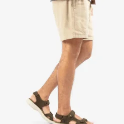 Sandalias de piel Salton con forro de lycra y cierre de velcro