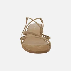 Sandalias de tacón Grecia con cintas para atar