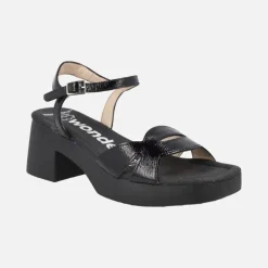 Sandalias de tacón Hura en piel acharolada