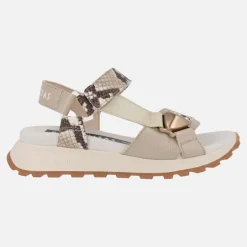 Sandalias deportivas en piel combinada Maui
