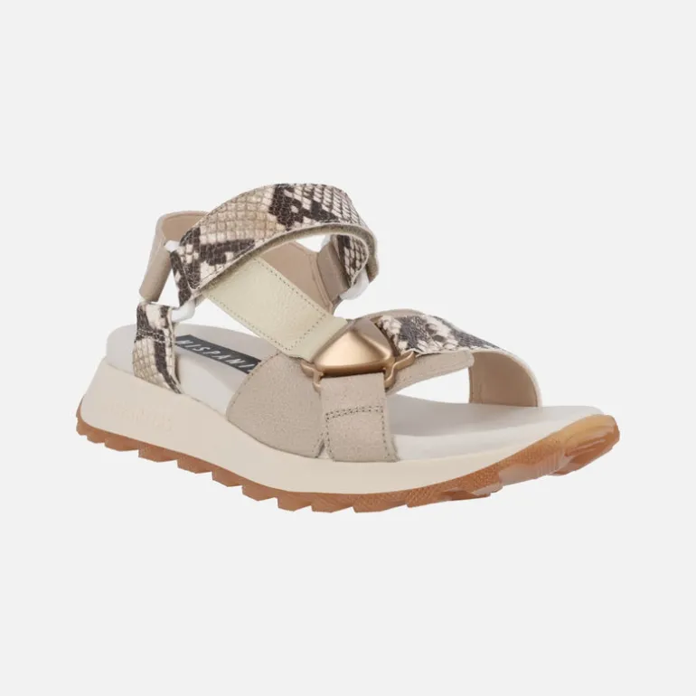 Sandalias deportivas en piel combinada Maui