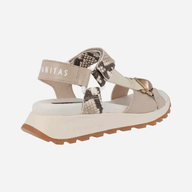 Sandalias deportivas en piel combinada Maui