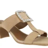 Sandalias joya Alpe Femme en ante beige