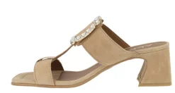 Sandalias joya Alpe Femme en ante beige