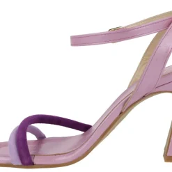Sandalias Kate con tacón alto y pulsera al tobillo
