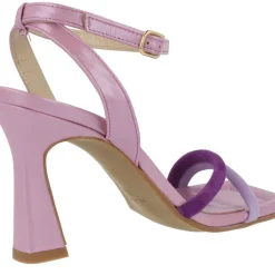 Sandalias Kate con tacón alto y pulsera al tobillo