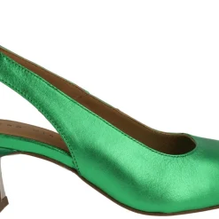 Sandalias metalizadas de tacón bajo Waterloo
