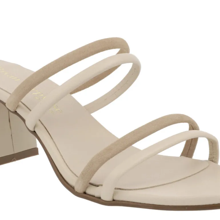 Sandalias Nolita de tiras combinadas y tacón ancho para mujer