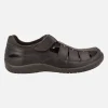 Sandalias para hombre Meridian Basics en piel marrón