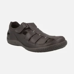 Sandalias para hombre Meridian Basics en piel marrón