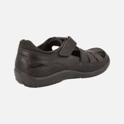 Sandalias para hombre Meridian Basics en piel marrón