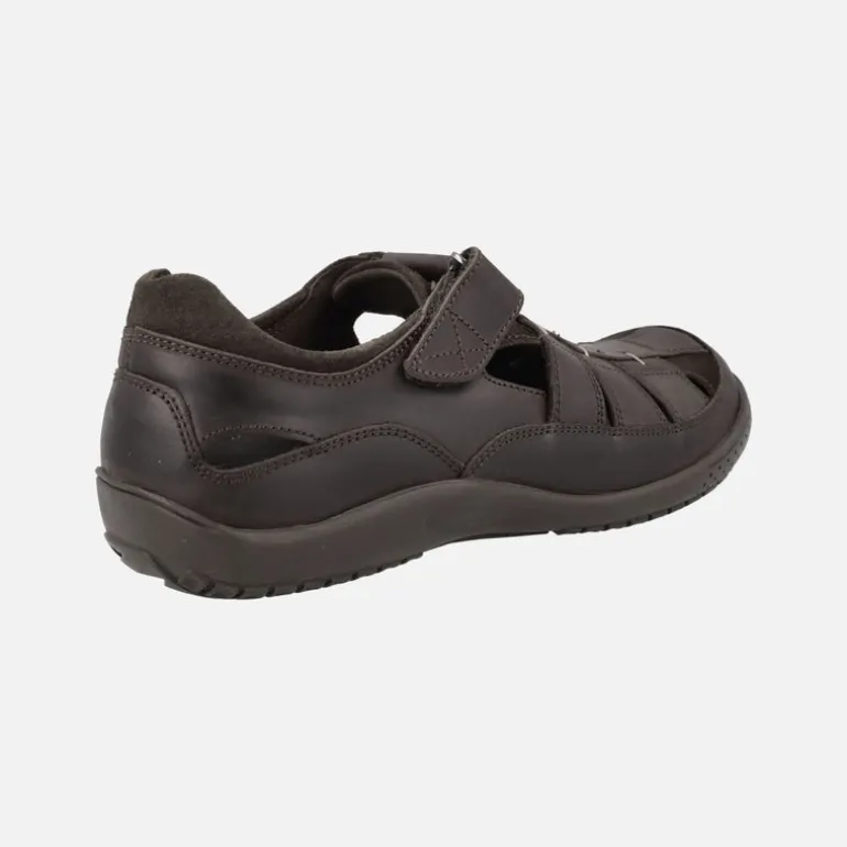Sandalias para hombre Meridian Basics en piel marrón