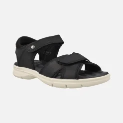 Sandalias para hombre Panama jack Sanders en napa grass negra