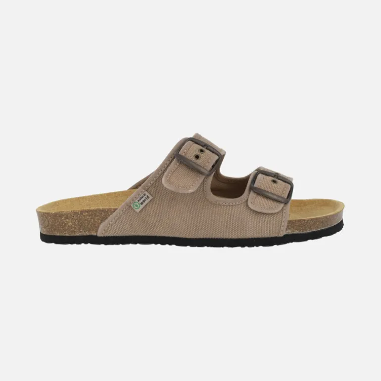 Sandalias para hombre Tropic en algodón orgánico con piso BIO