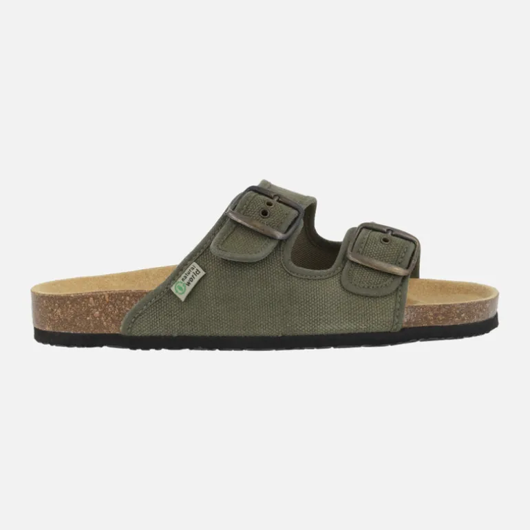 Sandalias para hombre Tropic en algodón orgánico con piso BIO
