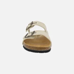 Sandalias para mujer Tropic en algodón orgánico con piso BIO