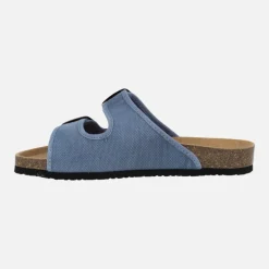 Sandalias para mujer Tropic en algodón orgánico con piso BIO