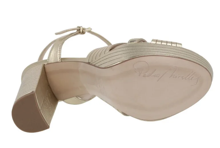 Sandalias Pedro Miralles Montefioralle con plataforma
