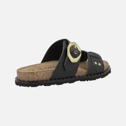 Sandalias planas de piel Bolus 254 con hebilla asimétrica