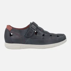 Sandalias semiabiertas para hombre con cierre de velcro Sumatra