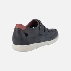 Sandalias semiabiertas para hombre con cierre de velcro Sumatra