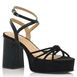 Sandalias Sindy con pala de nudo y plataforma