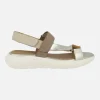 Sandalias Spherica EC5W de piel con cierre de velcro