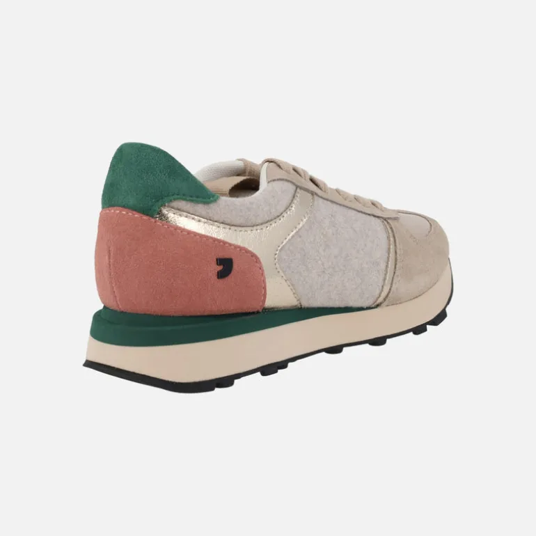 Sneakers combinados multi material estilo retro Rye