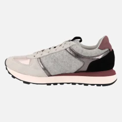Sneakers combinados multi material estilo retro Rye