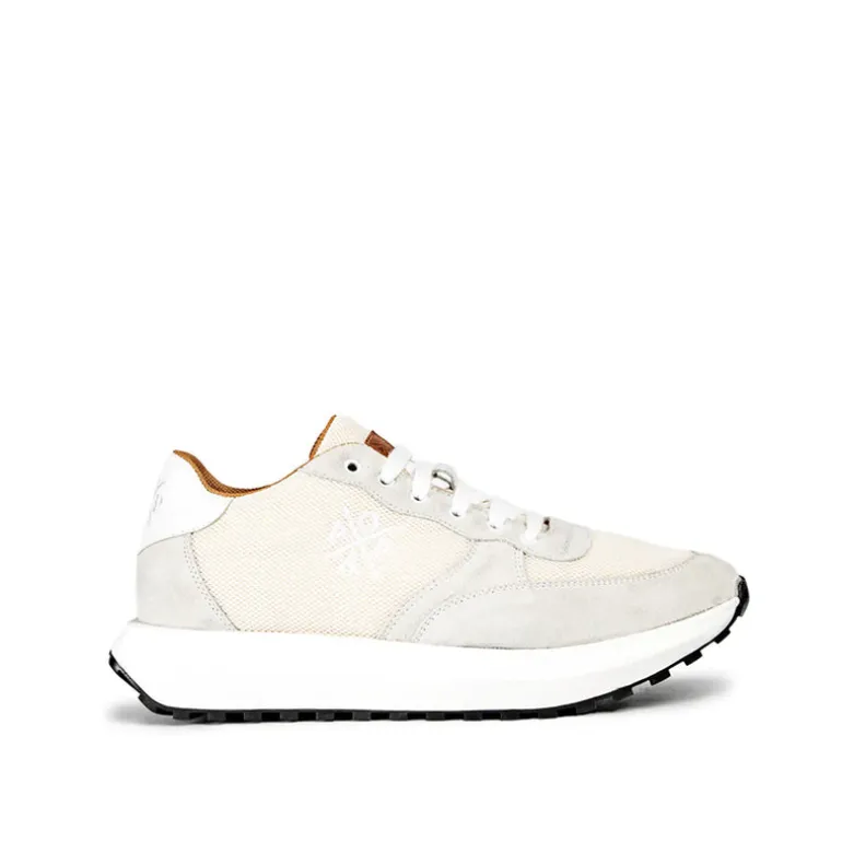 Sneakers Inés blanco multimaterial