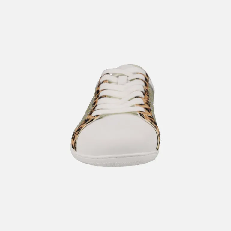 Zapatillas BAREFOOT en glitter oro y print leopardo Leelanau