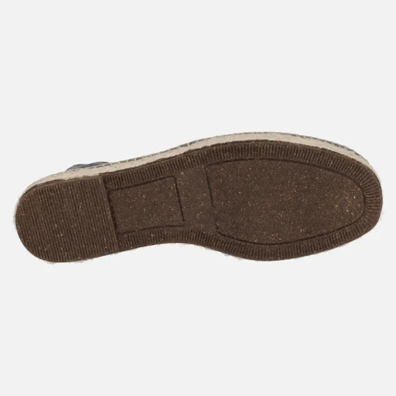 ZAPATILLAS DE ALGODÓN PARA HOMBRE CON PISO DE YUTE OLD CAPRI