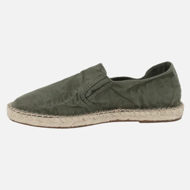 ZAPATILLAS DE ALGODÓN PARA HOMBRE CON PISO DE YUTE OLD CAPRI