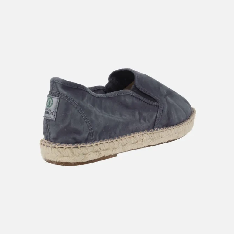 ZAPATILLAS DE ALGODÓN PARA HOMBRE CON PISO DE YUTE OLD CAPRI
