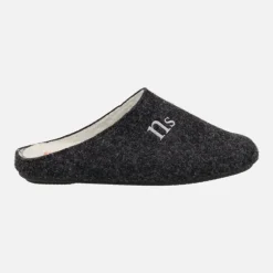 Zapatillas de casa abiertas para hombre en color Gris